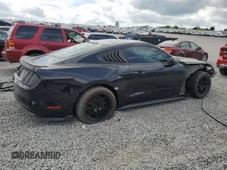 2015 Ford Mustang GT with VIN 1FA6P8CF9F5430356, listed as a Copart auction lot 55227095 with 58,986 mi miles and Salvage title. Bid and sale history available at DreamBid. Image 3.