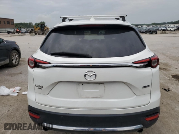 2016 Mazda CX-9 Grand Touring with VIN JM3TCBDY3G0117248, listed as a Copart auction lot 59703595 with 109,922 mi miles and Salvage title. Bid and sale history available at DreamBid. Image 6.