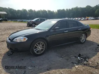 2014 Chevrolet Impala LTZ with VIN 2G1WC5E3XE1159873, listed as a Copart auction lot 62969495 with 193,629 mi miles and Salvage title. Bid and sale history available at DreamBid. Image 1.