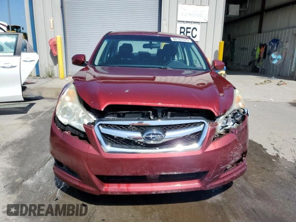 2010 Subaru Legacy Premium with VIN 4S3BMBE62A3224991, listed as a Copart auction lot 62107375 with 127,165 mi miles and Salvage title. Bid and sale history available at DreamBid. Image 5.