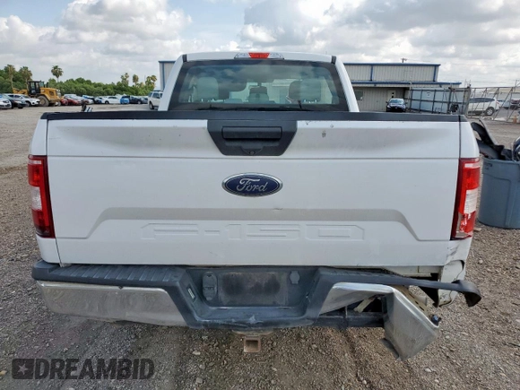 2020 Ford F-150 XL with VIN 1FTEX1CB1LKD14480, listed as a Copart auction lot 59395645 with 189,012 mi miles and Salvage title. Bid and sale history available at DreamBid. Image 6.