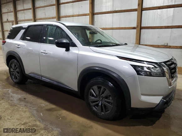 2023 Nissan Pathfinder S with VIN 5N1DR3AA6PC246670, listed as a Copart auction lot 44020925 with 50,437 mi miles and Clean Title. Bid and sale history available at carsss.com. Image 4.