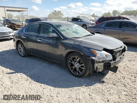 2012 Nissan Maxima SV z VIN 1N4AA5AP2CC830952, wystawiony jako Copart lot #71491284 z przebiegiem 168 591 mil mil oraz Szkoda całkowita • Salvage title. Historia ofert i sprzedaży dostępna na DreamBid. Obrazek 4.