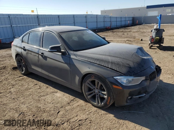 2013 BMW 3 Series 328i with VIN WBA3C1C58DF442543, listed as a Copart auction lot 43317435 with 106,994 mi miles and Clean Title. Bid and sale history available at carsss.com. Image 4.