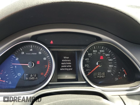2014 Audi Q7 Premium Plus с VIN WA1LGAFE4ED009912, выставлен на аукционе Copart как лот 64220425 с пробегом 143 407 миль миль и Списание • Salvage title. История ставок и продаж доступна на DreamBid. Изображение 9.