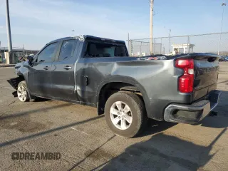 2020 Chevrolet Silverado 1500 LT with VIN 1GCRYDED4LZ219305, listed as a Copart auction lot 46810295 with 104,019 mi miles and Clean Title. Bid and sale history available at carsss.com. Image 2.