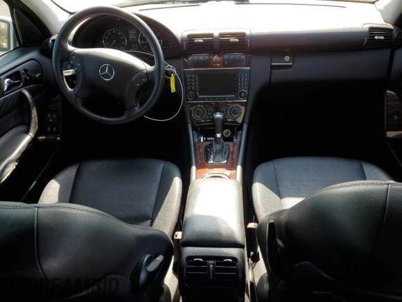 2007 Mercedes-Benz C 280 Luxury with VIN WDBRF54H67A929549, listed as a Copart auction lot 61799105 with 86,321 mi miles and Clean title. Bid and sale history available at DreamBid. Image 8.
