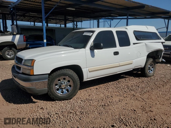 2005 Chevrolet Silverado 1500 LS with VIN 2GCEC19TX51113580, listed as a Copart auction lot 51297345 with 64,541 mi miles and Salvage Title. Bid and sale history available at DreamBid. Image 1.