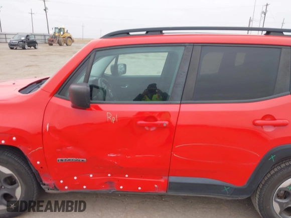 2017 Jeep Renegade Sport with VIN ZACCJAAB7HPE81676, listed as a IAAI auction lot 41546941 with 113,967 mi miles and . Bid and sale history available at DreamBid. Image 14.