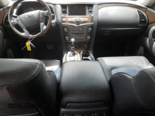 2011 Infiniti QX56 7-passenger with VIN JN8AZ2NE8B9005573, listed as a Copart auction lot 53086155 with 166,571 mi miles and Clean Title. Bid and sale history available at carsss.com. Image 8.