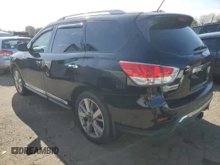 2014 Nissan Pathfinder Platinum with VIN 5N1AR2MM9EC609382, listed as a Copart auction lot 55319085 with 110,652 mi miles and Clean Title. Bid and sale history available at carsss.com. Image 2.