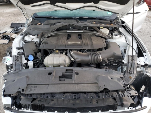 2022 Ford Mustang GT Premium with VIN 1FATP8FFXN5109133, listed as a Copart auction lot 84616234 with 28,163 mi miles and Salvage title. Bid and sale history available at DreamBid. Image 11.