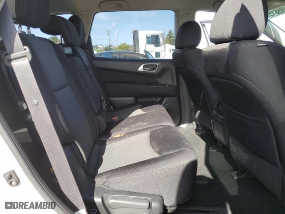 2017 Nissan Pathfinder SV with VIN 5N1DR2MN5HC646262, listed as a Copart auction lot 45595615 with 158,504 mi miles and Salvage Title. Bid and sale history available at carsss.com. Image 10.