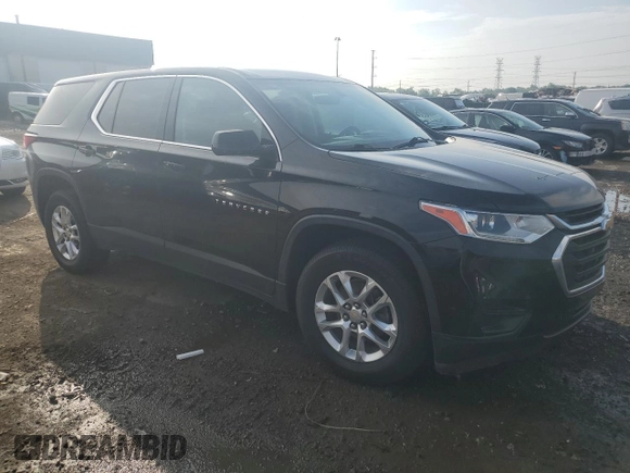 2018 Chevrolet Traverse LS with VIN 1GNERFKW3JJ127327, listed as a Copart auction lot 62214365 with 47,723 mi miles and Clean title. Bid and sale history available at DreamBid. Image 4.