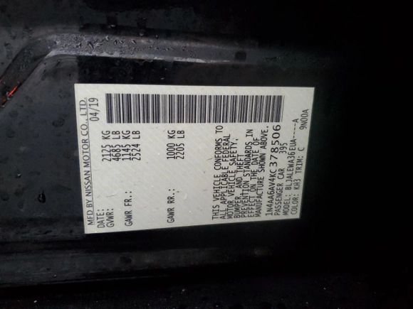 2019 Nissan Maxima Platinum z VIN 1N4AA6AV4KC378506, wystawiony jako Copart lot #43681155 z przebiegiem 148 568 mil mil oraz Szkoda całkowita • Salvage title. Historia ofert i sprzedaży dostępna na DreamBid. Obrazek 15.