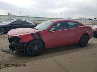 2014 Dodge Avenger SE z VIN 1C3CDZAB7EN222362, wystawiony jako Copart lot #53848405 z przebiegiem 98 517 mil mil oraz Szkody całkowita. Historia ofert i sprzedaży dostępna na DreamBid. Obrazek 1.
