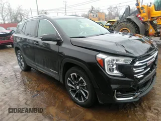 2023 GMC Terrain SLT with VIN 3GKALVEG5PL240709, listed as a IAAI auction lot 41496960 with 22,636 mi miles and . Bid and sale history available at carsss.com. Image 1.