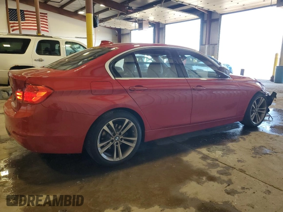 2015 BMW 3 Series 328i xDrive with VIN WBA3B5G54FNS12446, listed as a Copart auction lot 52580375 with 111,237 mi miles and Salvage Title. Bid and sale history available at carsss.com. Image 3.