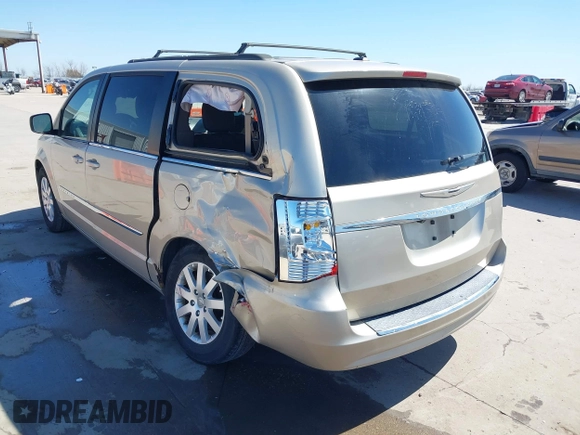 2012 Chrysler Town & Country Touring with VIN 2C4RC1BG7CR345261, listed as a IAAI auction lot 41777203 with 158,732 mi miles. Bid and sale history available at carsss.com. Image 3.