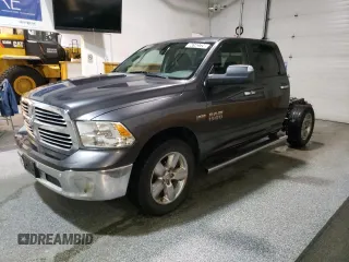 2017 Ram 1500 Big Horn with VIN 1C6RR7TT9HS540188, listed as a Copart auction lot 84143724 with 128,945 mi miles and Clean title. Bid and sale history available at DreamBid. Image 1.