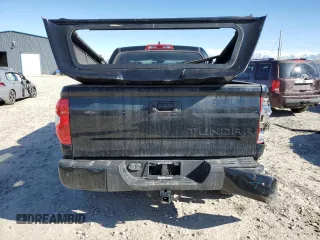 2021 Toyota Tundra Platinum with VIN 5TFAY5F16MX021555, listed as a Copart auction lot 46720185 with 136,112 mi miles and Salvage title. Bid and sale history available at DreamBid. Image 6.