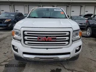 2016 GMC Canyon 4WD SLT z VIN 1GTG6DE35G1371344, wystawiony jako Copart lot #49954915 z przebiegiem 106 345 mil mil oraz Szkody całkowita. Historia ofert i sprzedaży dostępna na DreamBid. Obrazek 5.