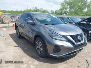 2021 Nissan Murano S z VIN 5N1AZ2AS7MC126930, wystawiony jako IAAI lot #42277001 z przebiegiem 55 630 mil mil oraz . Historia ofert i sprzedaży dostępna na DreamBid. Obrazek 1.