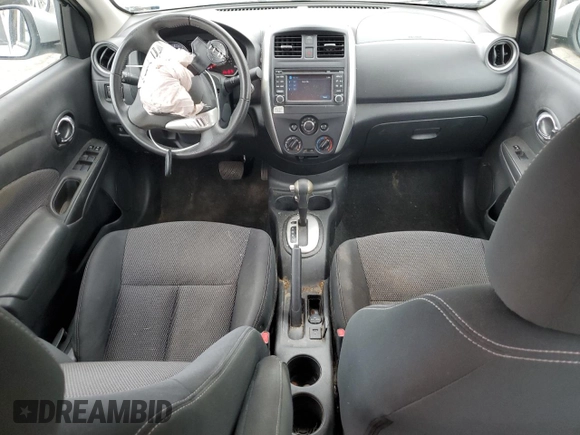 2016 Nissan Versa SV with VIN 3N1CN7AP3GL856749, listed as a Copart auction lot 70014214 with 84,975 mi miles and Salvage Title. Bid and sale history available at DreamBid. Image 8.