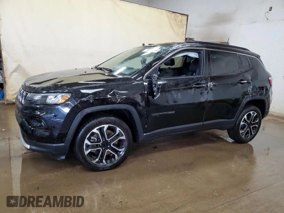 2023 Jeep Compass High Altitude с VIN 3C4NJDCN3PT524371, выставлен на аукционе Copart как лот 78035474 с пробегом 18 380 миль миль и На запчасти • Non repairable. История ставок и продаж доступна на DreamBid. Изображение 1.
