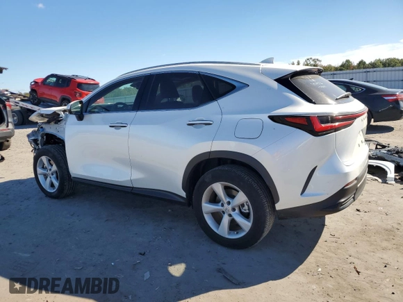 2024 Lexus NX with VIN JTJHGCEZ2R2018411, listed as a Copart auction lot 74916944 with 7,495 mi miles and Salvage Title. Bid and sale history available at carsss.com. Image 2.