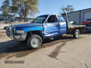 1996 Dodge 2500 with VIN 3B7KF23Z0TM128673, listed as a Copart auction lot 80111064 with 164,751 mi miles and Clean Title. Bid and sale history available at carsss.com. Image 1.
