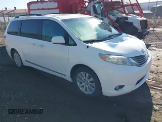 2014 Toyota Sienna Ltd with VIN 5TDDK3DC6ES076778, listed as a IAAI auction lot 41387091 with 173,497 mi miles. Bid and sale history available at carsss.com. Image 1.