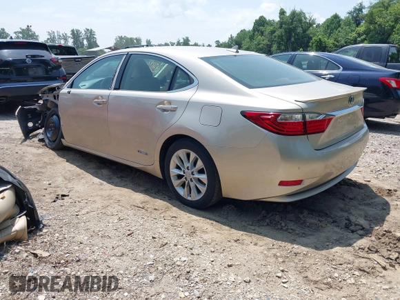2014 Lexus ES 300h with VIN JTHBW1GG5E2047180, listed as a IAAI auction lot 42395421 with 103,262 mi miles and . Bid and sale history available at DreamBid. Image 3.