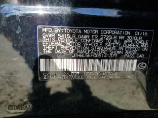 2016 Lexus LS 460 with VIN JTHBL5EF0G5141379, listed as a Copart auction lot 74665294 with 90,124 mi miles and Salvage title. Bid and sale history available at DreamBid. Image 13.