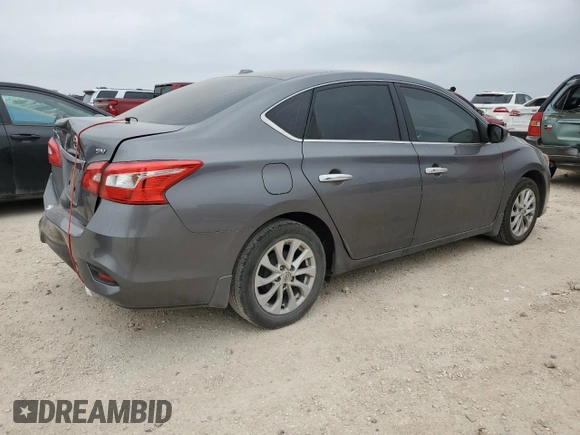 2019 Nissan Sentra SV with VIN 3N1AB7AP7KL605290, listed as a Copart auction lot 51438775 with 108,937 mi miles and Salvage Title. Bid and sale history available at DreamBid. Image 3.