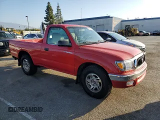 2004 Toyota Tacoma with VIN 5TENL42N34Z434612, listed as a Copart auction lot 44634945 with 124,798 mi miles and Salvage title. Bid and sale history available at DreamBid. Image 4.