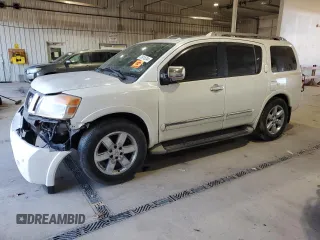 2014 Nissan Armada SV z VIN 5N1AA0NC5EN611507, wystawiony jako Copart lot #78915244 z przebiegiem Nie podano mil oraz Szkoda całkowita • Salvage title. Historia ofert i sprzedaży dostępna na DreamBid. Obrazek 1.