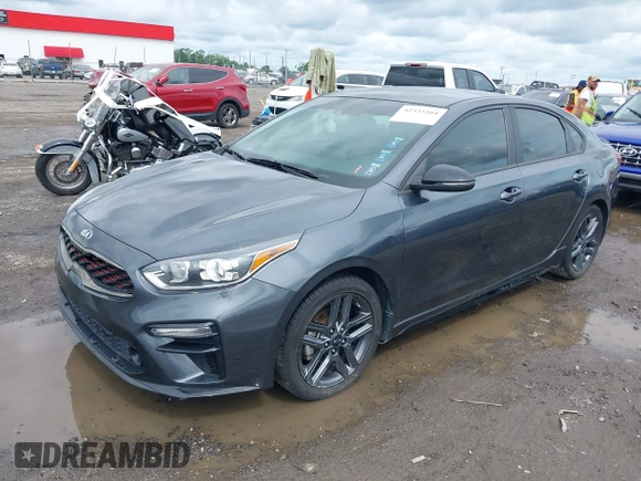 2021 Kia Forte GT-Line z VIN 3KPF34AD9ME293470, wystawiony jako IAAI lot #42335104 z przebiegiem 75 132 mil mil oraz . Historia ofert i sprzedaży dostępna na DreamBid. Obrazek 18.