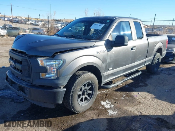2016 Ford F-150 XL with VIN 1FTEX1CP9GKE73653, listed as a IAAI auction lot 41221832 with 95,028 mi miles and . Bid and sale history available at carsss.com. Image 17.