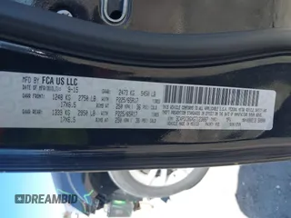 2016 Dodge Journey SXT with VIN 3C4PDCBGXGT123087, listed as a IAAI auction lot 41869667 with 256,583 mi miles. Bid and sale history available at carsss.com. Image 9.