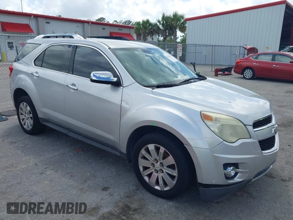 2010 Chevrolet Equinox LT w/2LT with VIN 2CNFLPEY4A6291471, listed as a IAAI auction lot 41930941 with 158,806 mi miles. Bid and sale history available at carsss.com. Image 1.