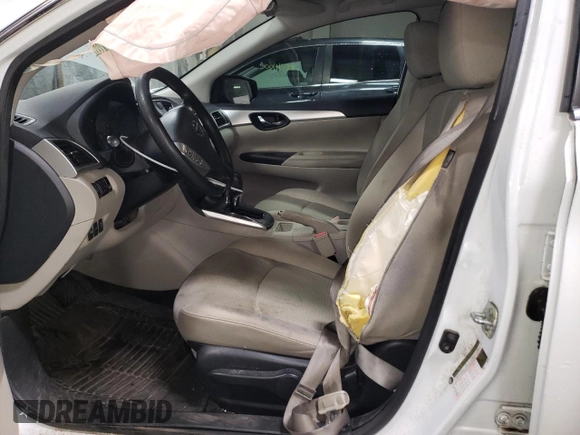 2017 Nissan Sentra SV with VIN 3N1AB7APXHY346855, listed as a Copart auction lot 50749045 with 78,119 mi miles and Salvage Title. Bid and sale history available at DreamBid. Image 7.