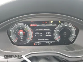 2021 Audi A5 Sportback Premium Plus z VIN WAUCBCF57MA055196, wystawiony jako Copart lot #51226945 z przebiegiem 78 680 mil mil oraz Szkoda całkowita • Salvage title. Historia ofert i sprzedaży dostępna na DreamBid. Obrazek 9.