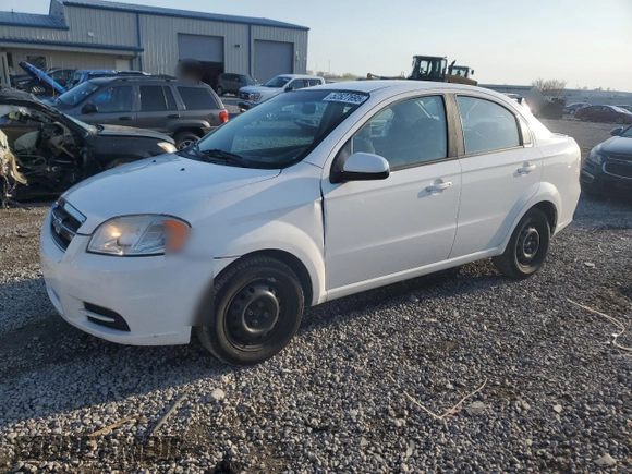 2010 Chevrolet Aveo 1LT with VIN KL1TD5DE1AB125901, listed as a Copart auction lot 52527695 with 136,405 mi miles and Salvage Title. Bid and sale history available at DreamBid. Image 1.