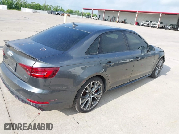 2019 Audi A4 Premium Plus z VIN WAUENAF41KN016542, wystawiony jako IAAI lot #42176172 z przebiegiem 87 233 mil mil oraz . Historia ofert i sprzedaży dostępna na DreamBid. Obrazek 4.