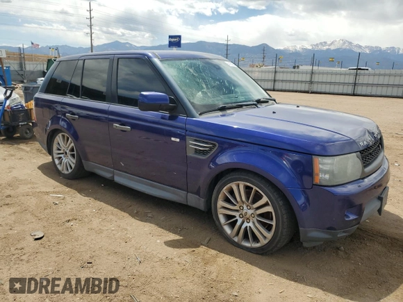 2010 Land Rover Range Rover Sport HSE LUX with VIN SALSK2D44AA224467, listed as a Copart auction lot 54163925 with 143,828 mi miles and Clean Title. Bid and sale history available at carsss.com. Image 4.