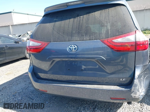 2015 Toyota Sienna LE AAS with VIN 5TDKK3DC7FS649602, listed as a IAAI auction lot 42152836 with 70,892 mi miles and . Bid and sale history available at DreamBid. Image 17.