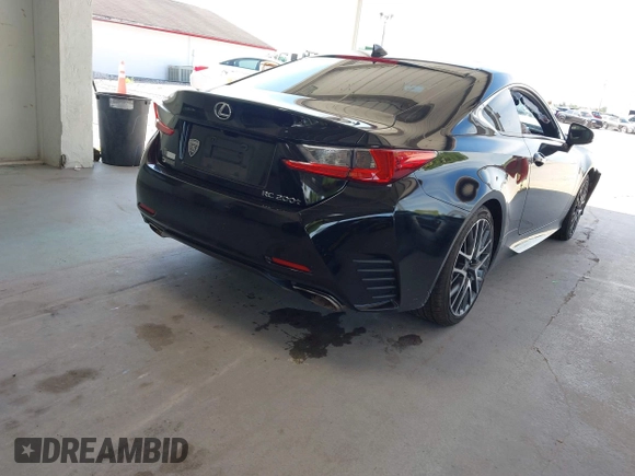 2016 Lexus RC 200t F Sport with VIN JTHHA5BCXG5000586, listed as a IAAI auction lot 42713402 with 155,470 mi miles and . Bid and sale history available at DreamBid. Image 4.