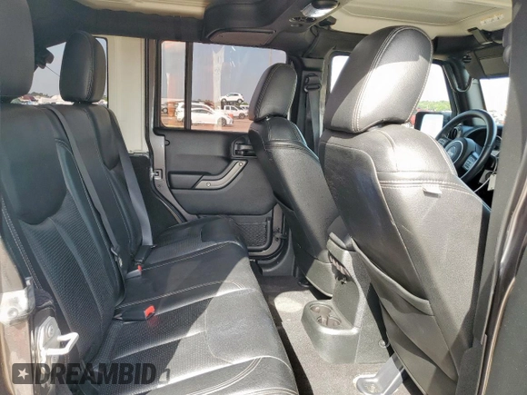 2017 Jeep Wrangler Unlimited Sport with VIN 1C4HJWDG6HL627015, listed as a Copart auction lot 63864755 with 113,443 mi miles and Salvage title. Bid and sale history available at DreamBid. Image 10.