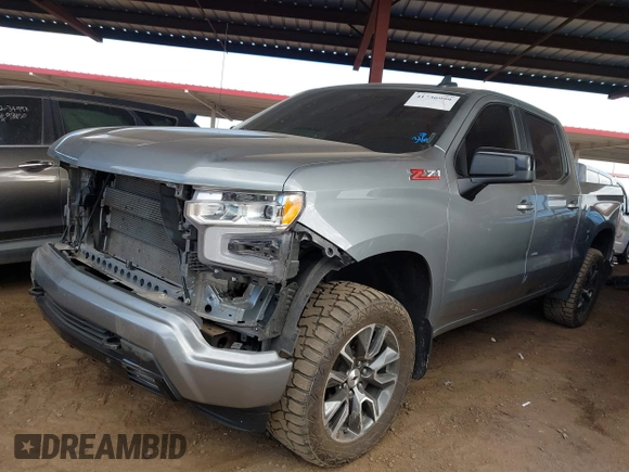 2024 Chevrolet Silverado 1500 RST with VIN 2GCUDEED3R1209071, listed as a IAAI auction lot 41736999 with 27,472 mi miles. Bid and sale history available at carsss.com. Image 18.